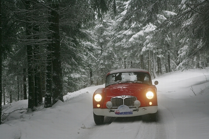 MG A Coupe Supercharged by Judson